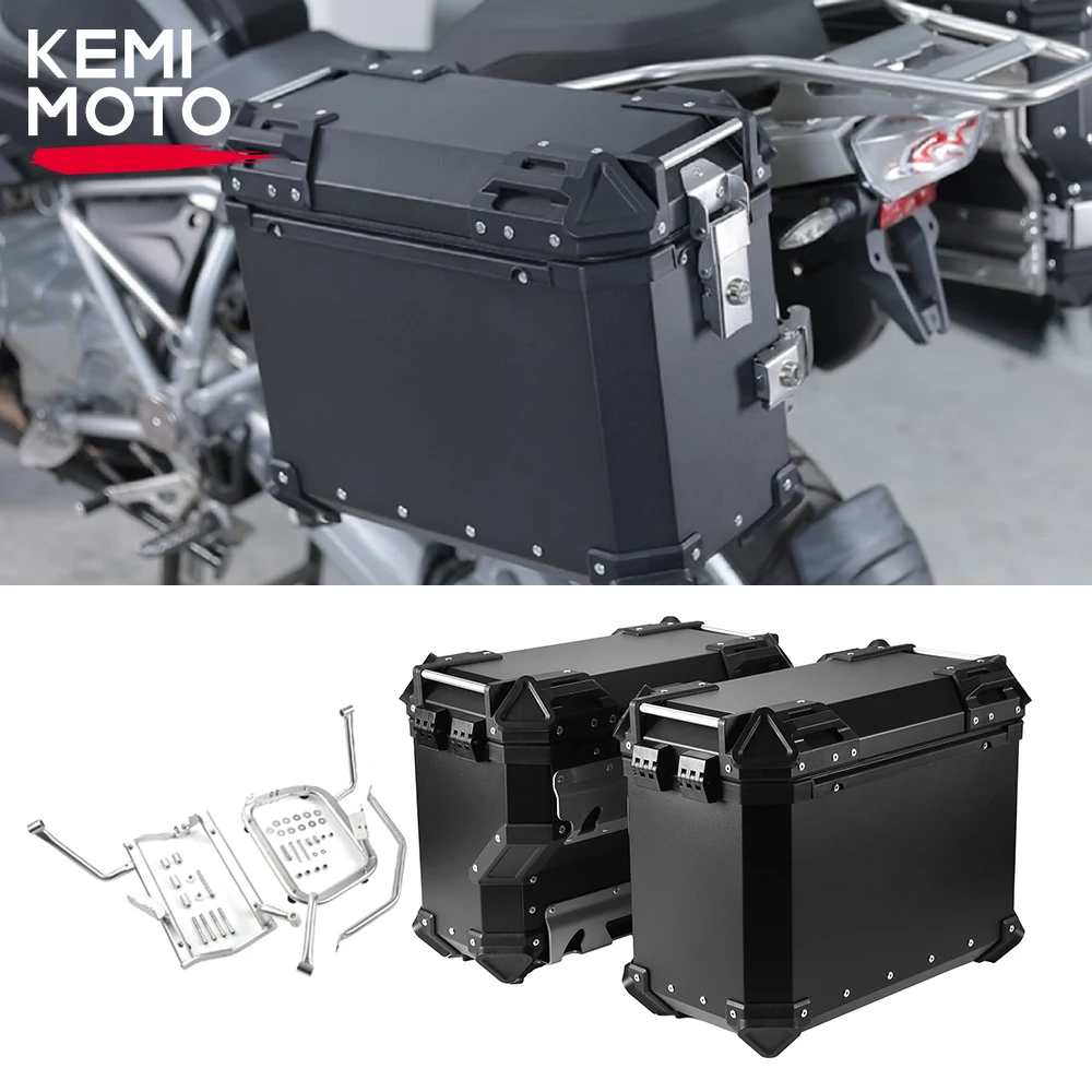 MZNBY para BMW R1200GS LC Adventure Motocicletas, Almohadillas Laterales para Maletas, Juego De Fundas para Maletas Duras para BMW GS 1200 LC Adventure Accesorios (Color : 1 Pieces