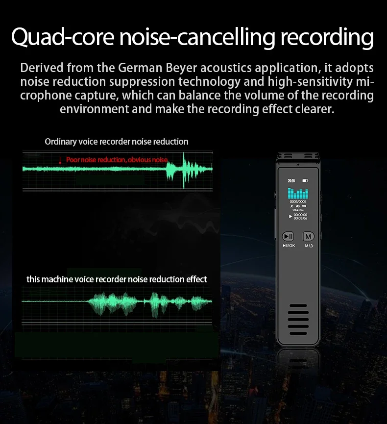 Interfaccia di riproduzione musicale lossless sullo schermo