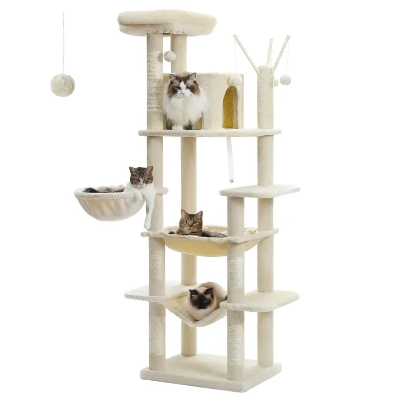 69" Multi-Level Cat Tree 3