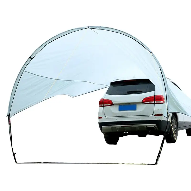 

Tailgate Shade Awning Tent Car Rear Tents Roof Tent Tailgate Tent For SUVs Camping Trailer Canopy Shelter Protect From Sunshade