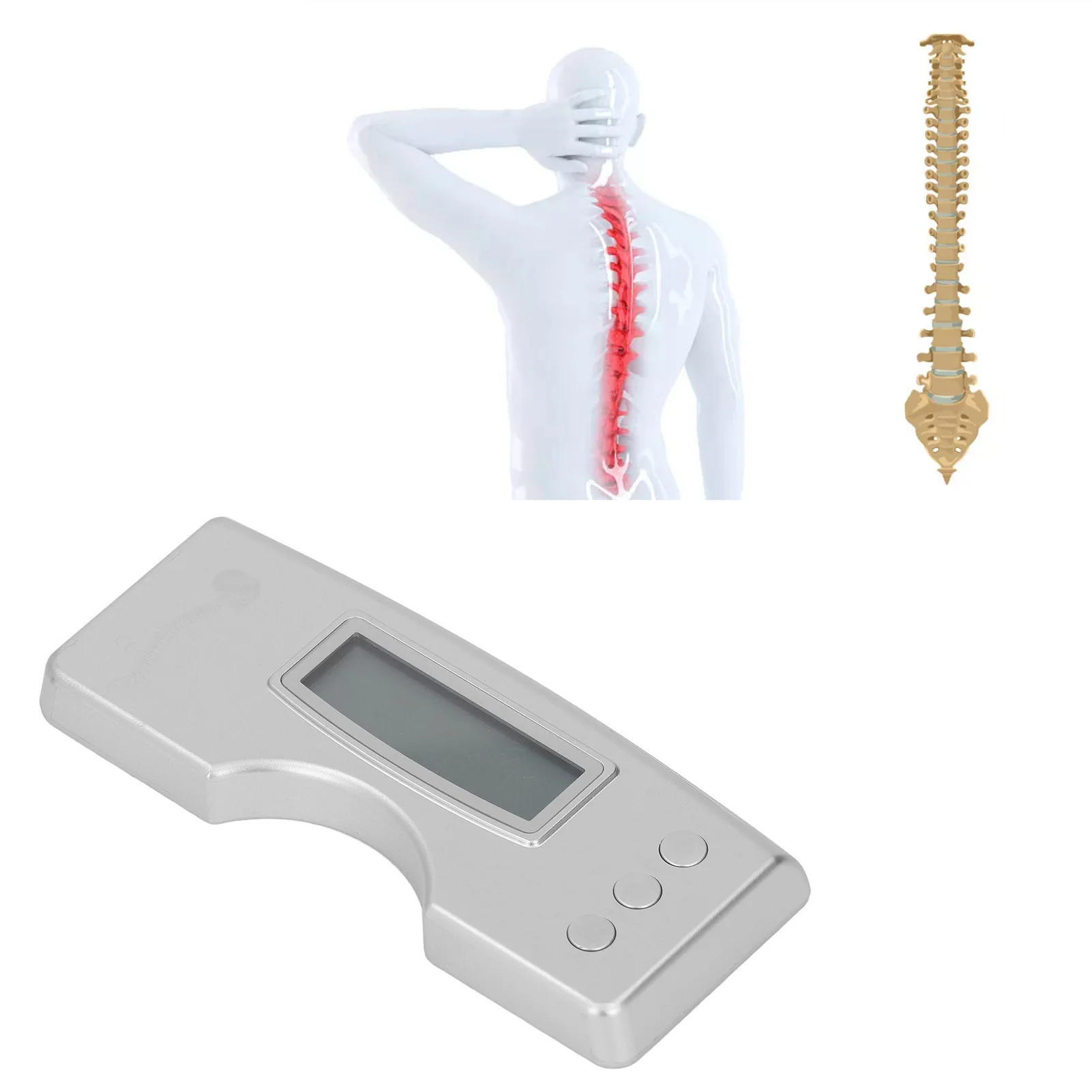 Digital Display Scoliosis Meter Human Spine Electronic Scoliometer Detector 0 to 30 Degree Scoliosis Meter Human