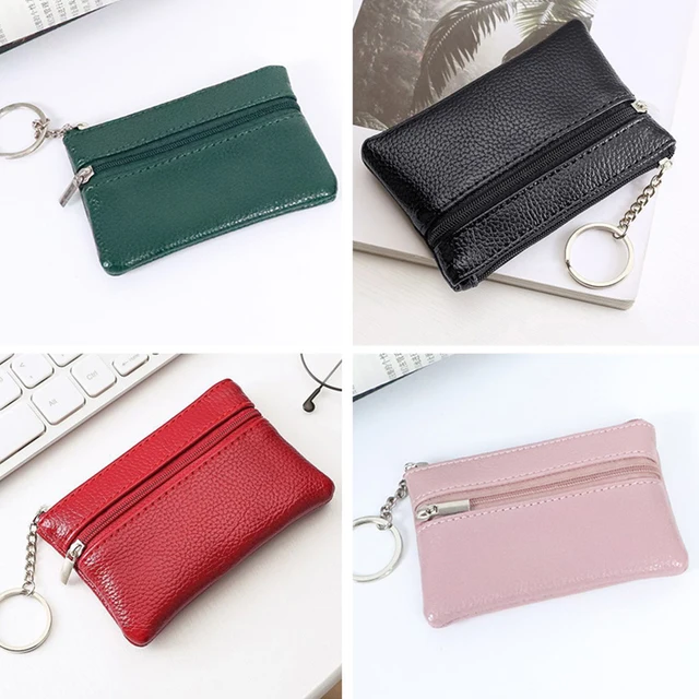 Mini Carrot Pattern Coin Purse, Pu Leather Portable Lightweight Key Holder,  Practical Daily Cash Case - Temu