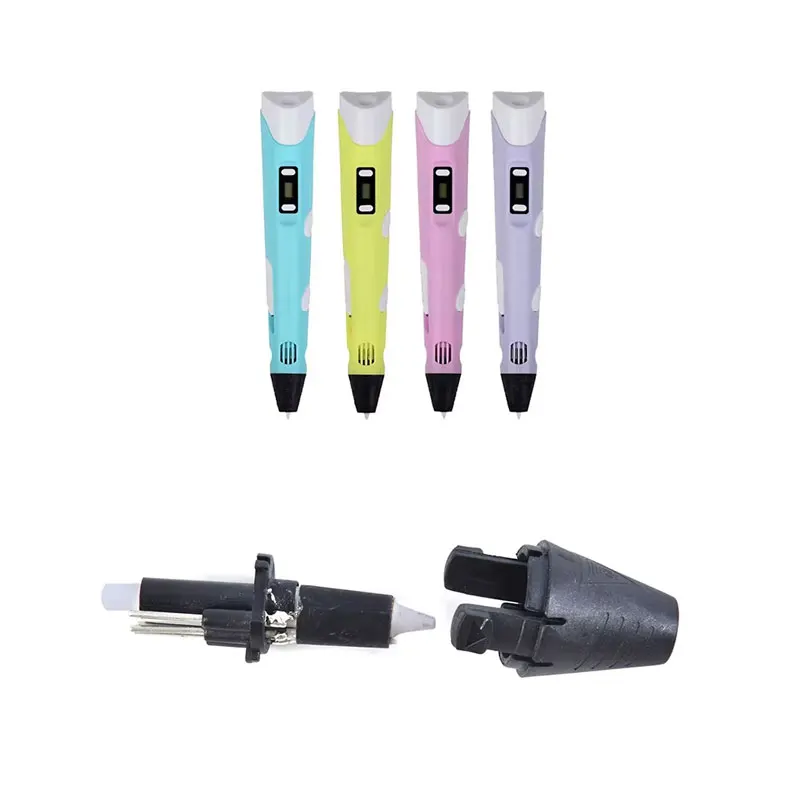 50mm + 35mm Printer Pen Injector Head Nozzle For Second Generation 3D 5V Printing Pen Parts