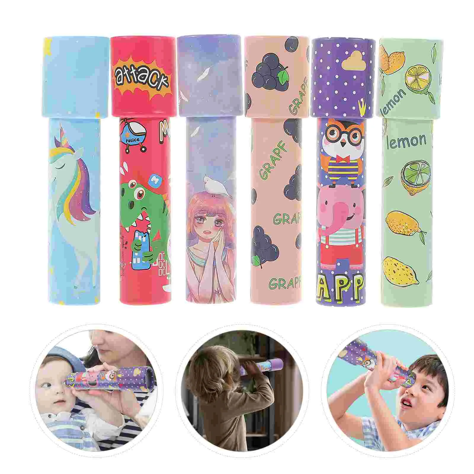 Kaleidoscope Kids Toy Educational Toys Party Scope Lens Kit Kaleidoscopes Lovely Favors Classic Birthday Diy Kalidescopes children toys kaleidoscope toy