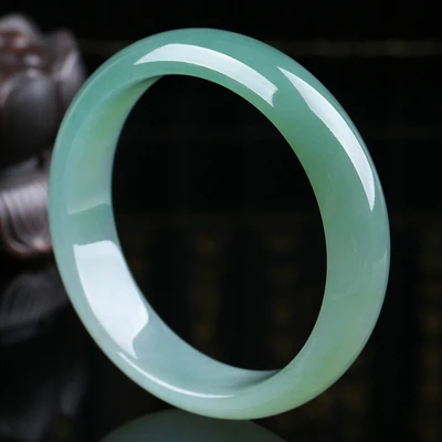 

Natural Burma Jade 54mm-62mm bracelet Exquisite Princess bracelet send girlfriend send mom