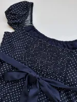 Pink Floral Print Cinched T-shirt Blouse Women Sexy Folds Square Collar Lace-up T-shirts Summer Sweet Vintage Backless Tops Tees - Image 5