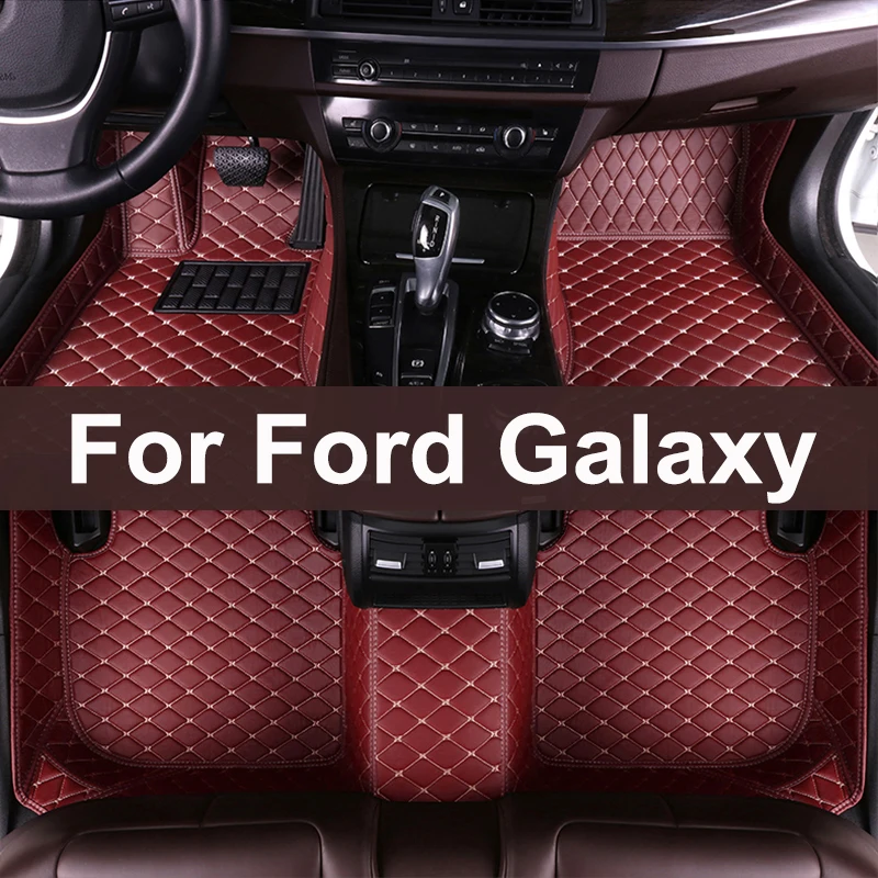 

Car Floor Mats For Ford Galaxy Mk IV 3 2016~2019 7seat Car Interior Parts Waterproof Floor Mat Car Mat Full Set Car Accessories