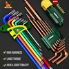 WYNNS Allen Wrench Set Hex Key 9pcs Hexagon Flat Ball Torx Screwdriver for Home Installation Removal Bicycle Repair Hand Tools 1