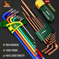 WYNNS Allen Wrench Set Hex Key 9pcs Hexagon Flat Ball Torx Screwdriver for Home Installation Removal Bicycle Repair Hand Tools 1