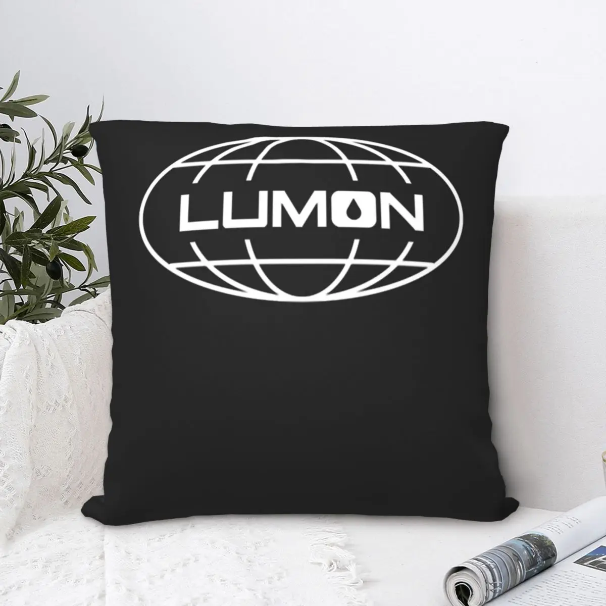 

Severance Lumon Logo V Square Pillowcase Polyester Pillow Cover Velvet Cushion Zip Decorative Comfort Throw Pillow For Home Car