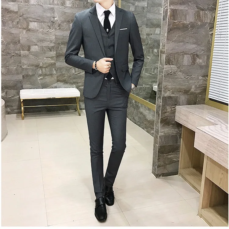 

NA155-Slim wedding dress vest vest suit trousers