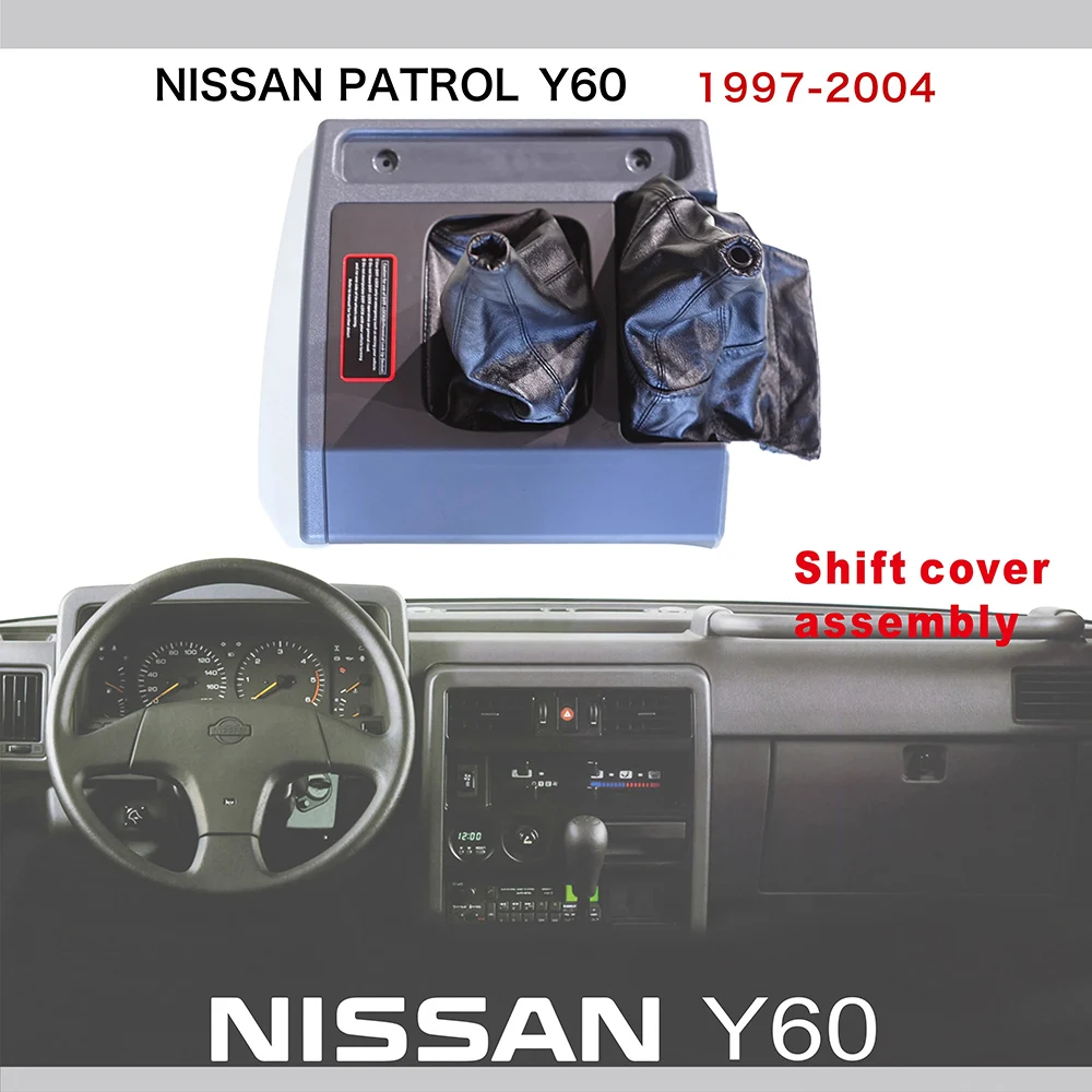 Driver Panel Gearbox Assembly Gear Panel Dust Cover Patrol Y60 Hanging Gear Frame Replacement Accessories car interior accessories For Nissan Patrol Y60