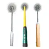 Gardening Hoe Weeding Tool Root Pulling Sunflower Weeding Handheld Rake Loosening Soil Puller Mangane Steel Weeding Removal Tool 2