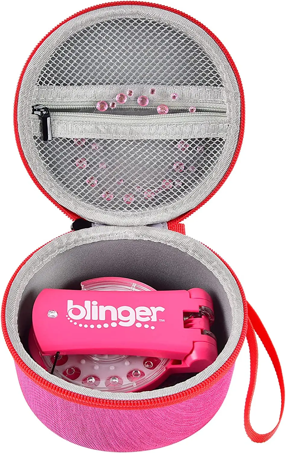 180 Gems Kit Blingers Deluxe Set Blinger Hair Gems Decoration Deluxe Set,  Glam Collection, Comes with Glam Styling Tool for Girl