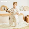 Baby Sleeping Bag 2.5Tog For Kids 1-4 Years Winter Baby Bedding 3 Ways Zipper Toddler Children Play In Room Sleepsack Split Leg 3