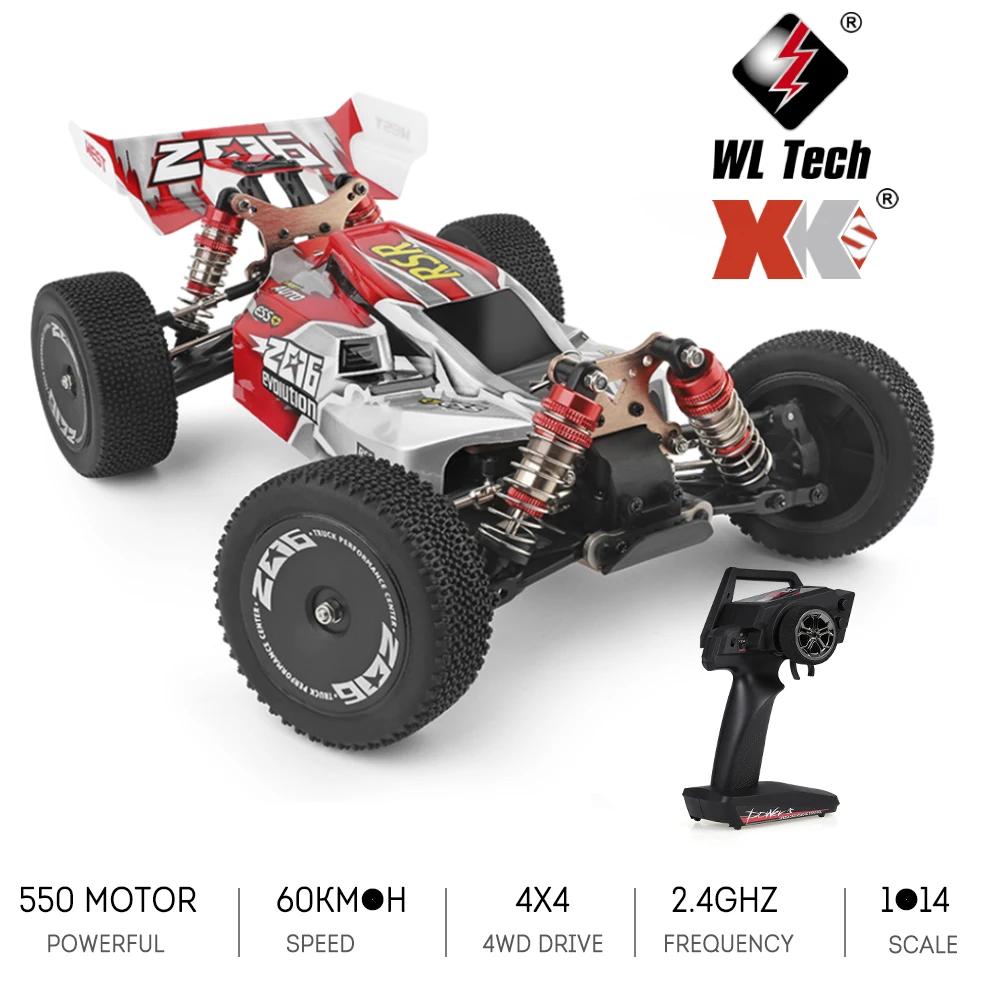 Voiture De Course Radiocommandée 2,4 Ghz Wltoys 144001 Pour Enfant, Jouets  Télécommandés, Tout-terrain 4wd, À Grande Vitesse 70 Km/h, A959 959b -  Voitures Télécommandées - AliExpress