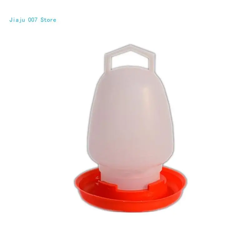 Poultry Water Dispenser Pountry Bird Water Dispenser Durable Shock-Resistant Easy to Clean& Install for Domestic Fowls
