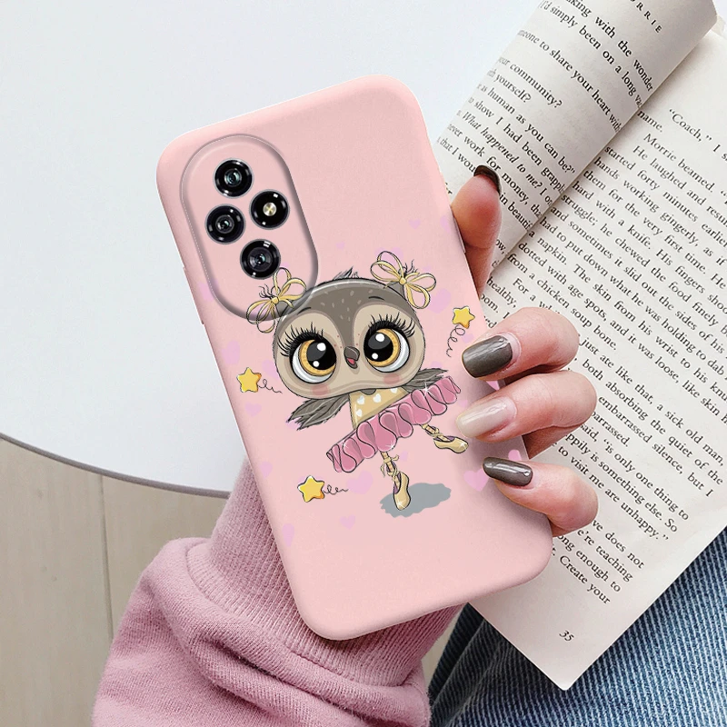 Beautiful Floral Heart and Leopard Print Soft Silicone Matte Protective Case
