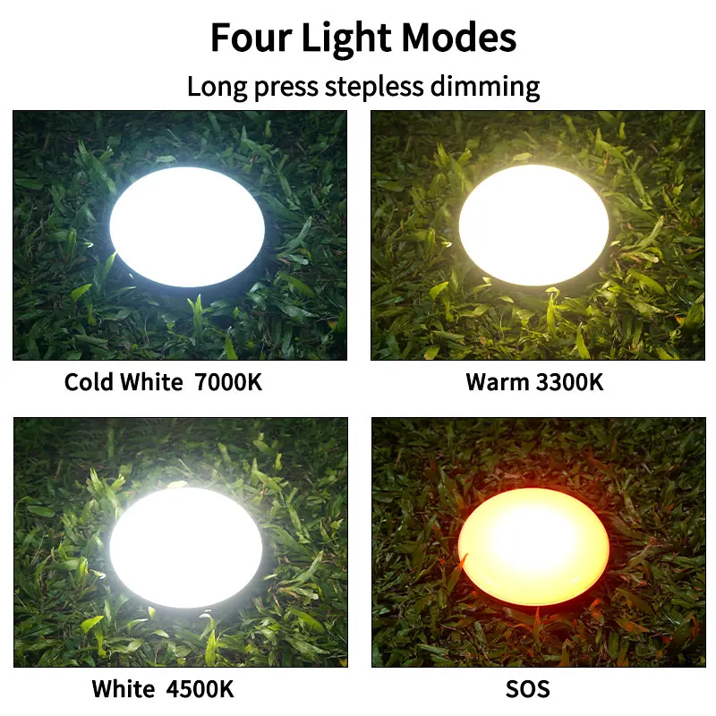 Portable Lanterns Camping Light Camping Lamp Camping Lantern Emergency Lights MOSLIGHTING Camping Lantern Portable LED Tent Light Rechargeable Searchlight Outdoor Emergency Light Waterproof Hang Night Lamp