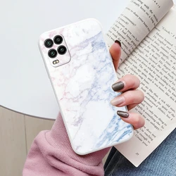 Elegant Marble Design Soft Silicone Protective Case - Fashionable, Durable, and Lightweight for Mi 11 Lite 5G (Kba-dals10)