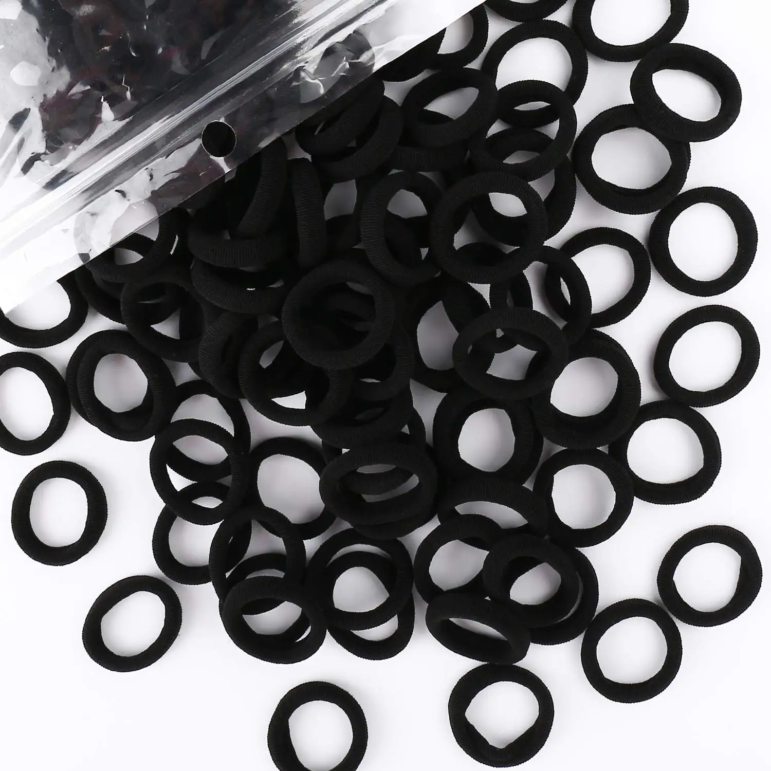 5/10/20PCS High Quality Women Black Elastic Hair Rubber Band Children  Ponytail Holder Kids Hair Ties/Rings/Ropes Gum Springs Set