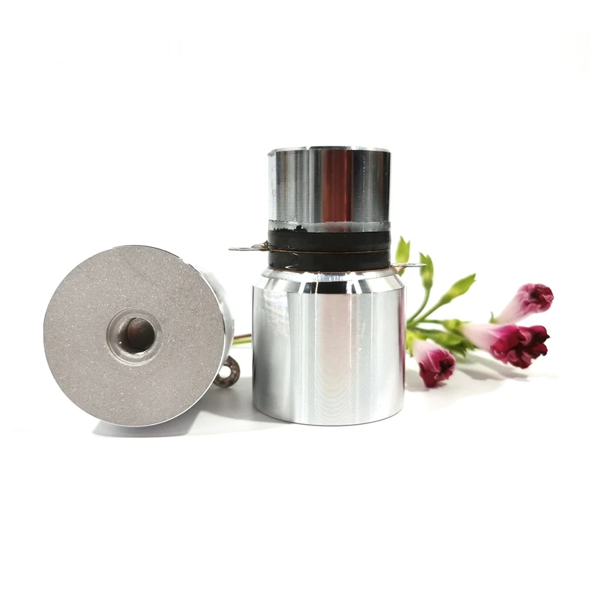 

Pzt4 Or Pzt8 Best Industrial Cleaning 28khz Piezo 50w Ultrasonic Transducer With Hole
