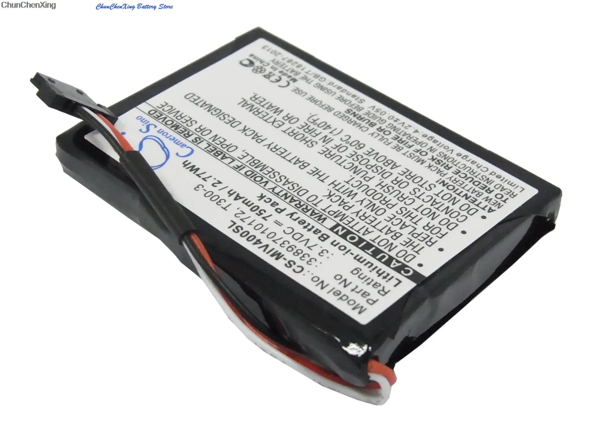 Фото Аккумулятор на 750 мА · ч для Mitac Mio Moov 400, Mio Moov 405 №4