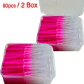80Pcs   2 Box rose