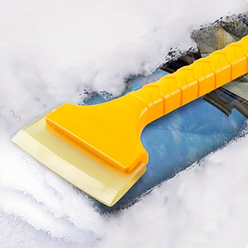 2pcs Car snow shovel, glass tool, snow brush, defrosting and ice removal shovel, scraping shovel
