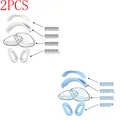 2PCS-White Blue