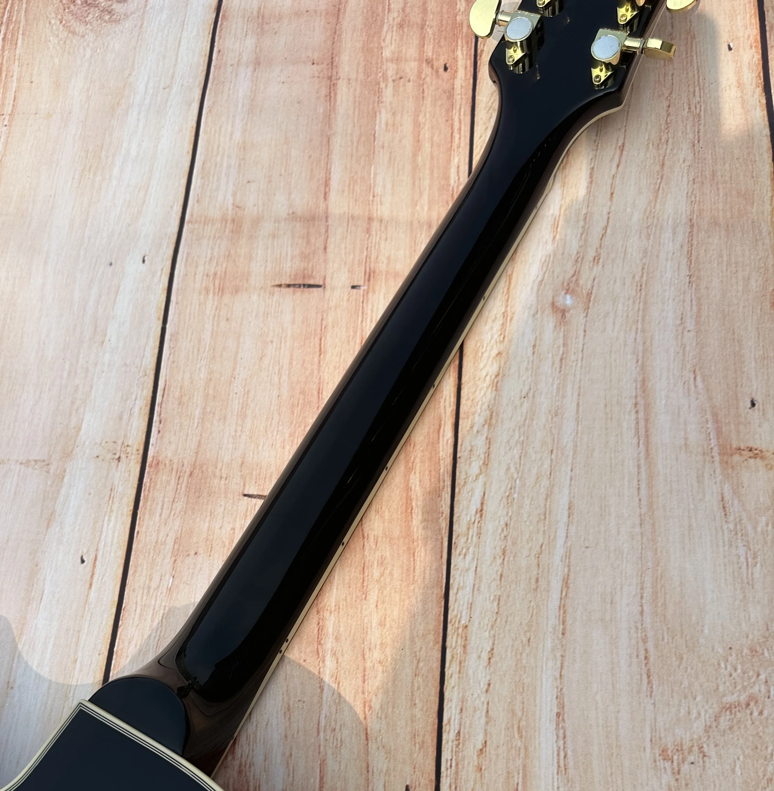 electric guitar Imported wood gold accessories