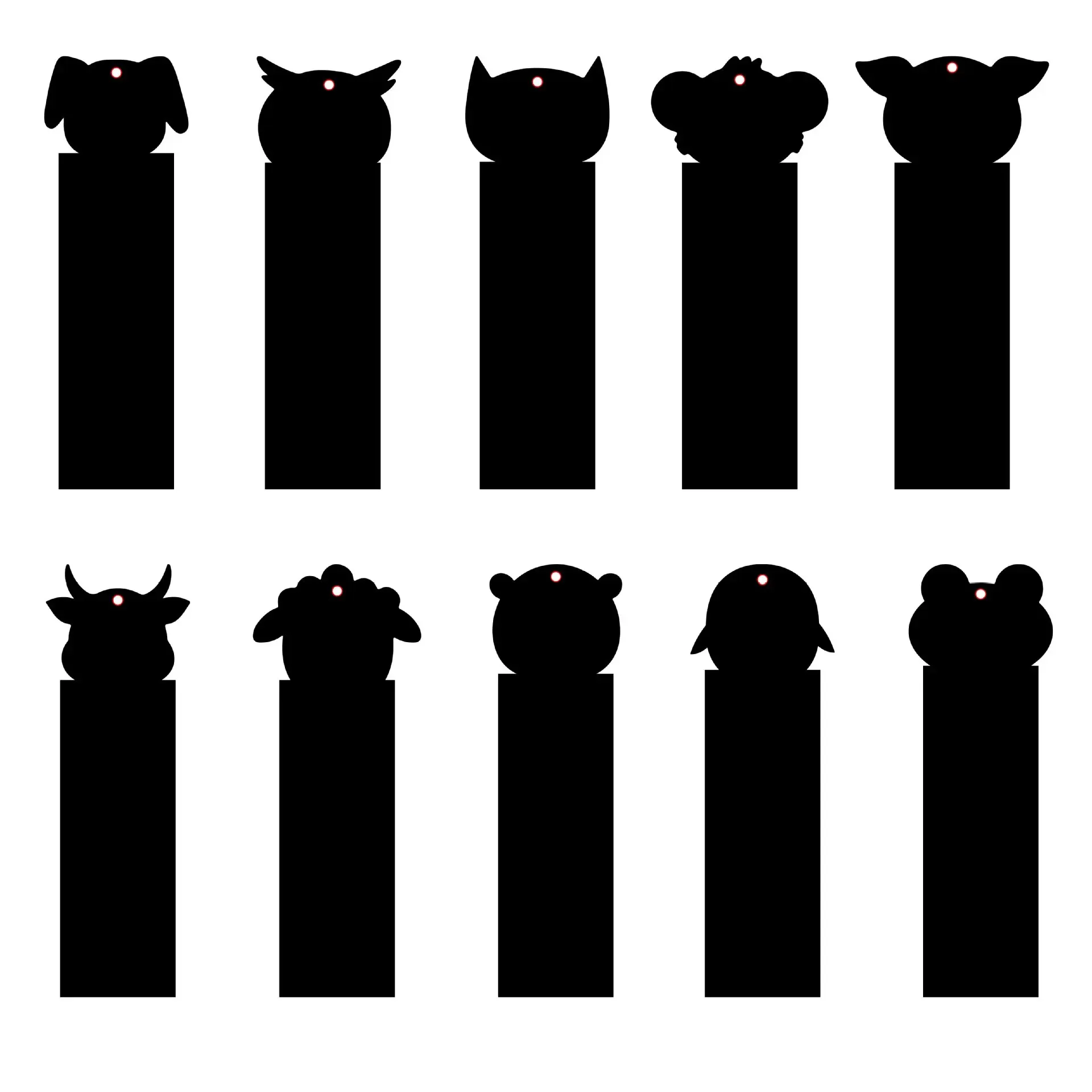 24/48 Pcs Animal DIY Toys Scratching Painting Paper Alien Scratching Painting Colorful Scratching Paper For Kids