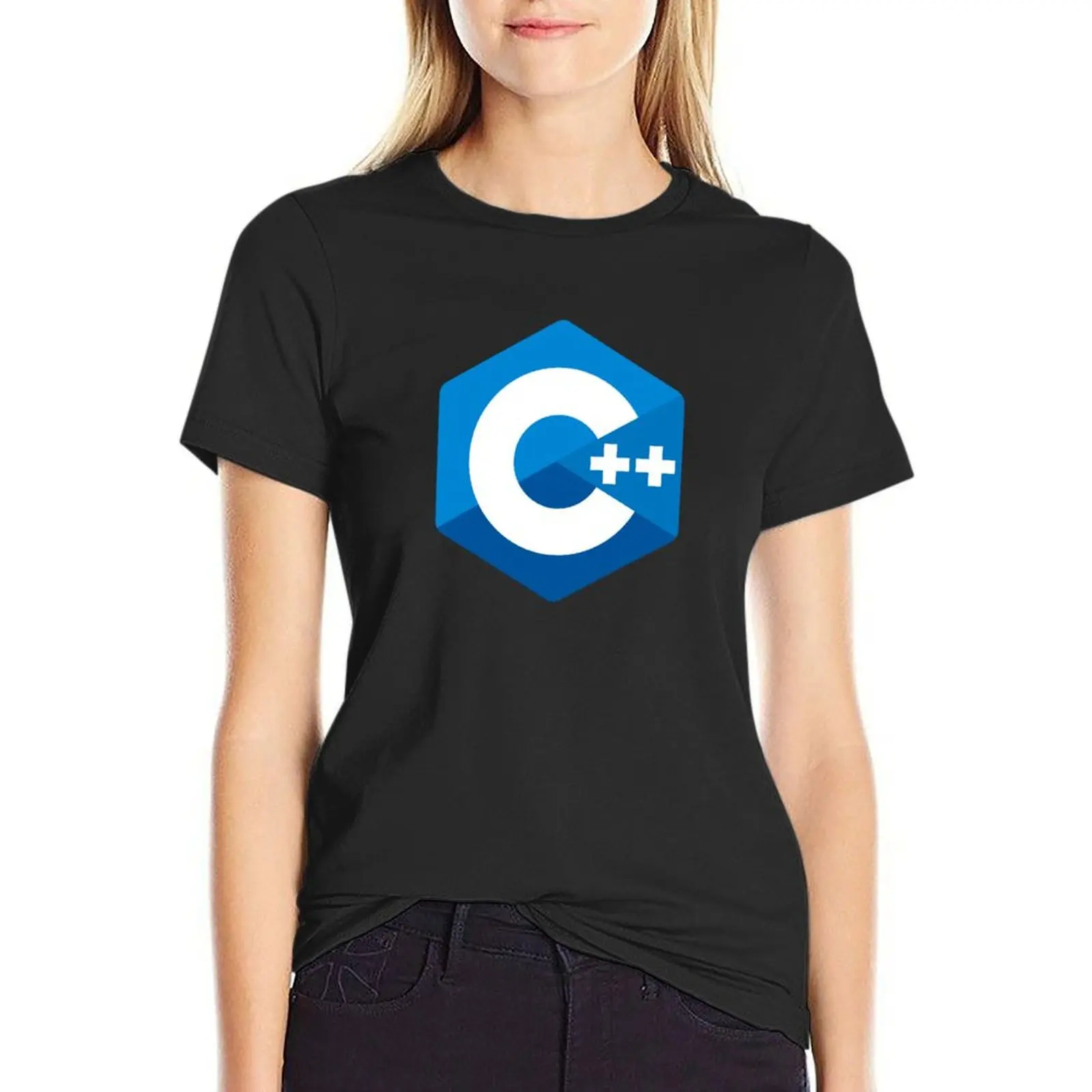 C++ Lang T-Shirt cute tops shirts graphic tees anime new edition korean Women's clothes