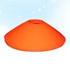 12PC Marker Discs Football Soccer Rugby Round Cones Sports Equipment for Fitness Training (Orange) 4