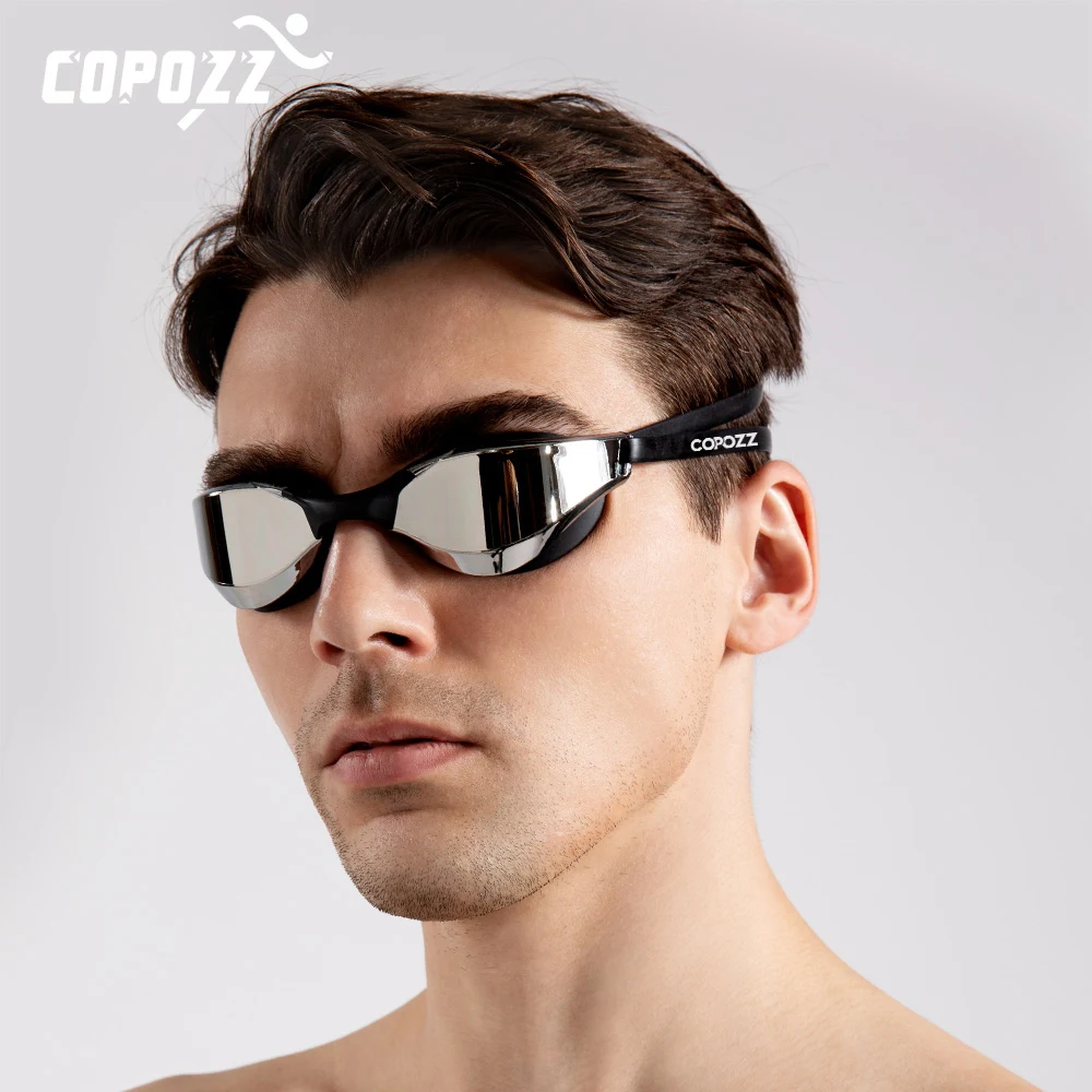 Professional Adult Anti-fog Swimming Goggles Electroplating Waterproof Silicone Swim Glasses Men UV Protection Swim Eyewear 6