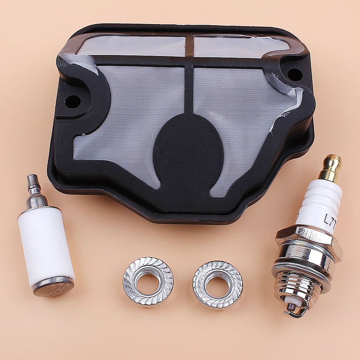 

Air Filter Cleaner Fuel Filter Bar Nuts Repair Kit For HUSQVARNA 136 141 137 142 36 41 Chainsaw Replacement Parts