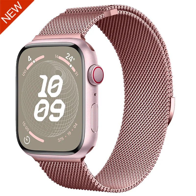 Premium Milanese Mesh Apple Watch Band Bracelet - Elegant Sport Strap