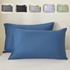 2 Pieces Sets 50x65cm 50x70cm 50x75cm 50x90cm 100% Brushed Fabric Pillowcases Pillow Cover Set 1