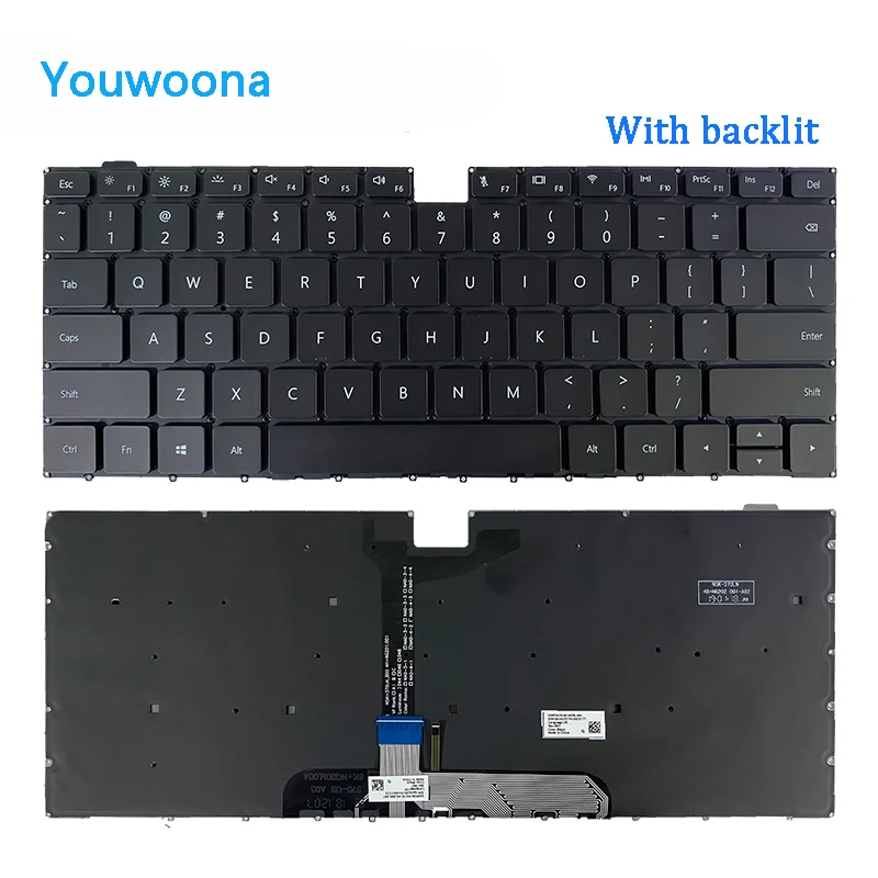 

New ORIGINAL Laptop Keyboard For HUAWEI MateBook D14 2022 NbF-16/08 KLVG/KLVF-16 BoDE-WFH9