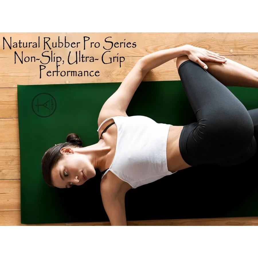 XL Non-Slip Natural Rubber Yoga Mat 4