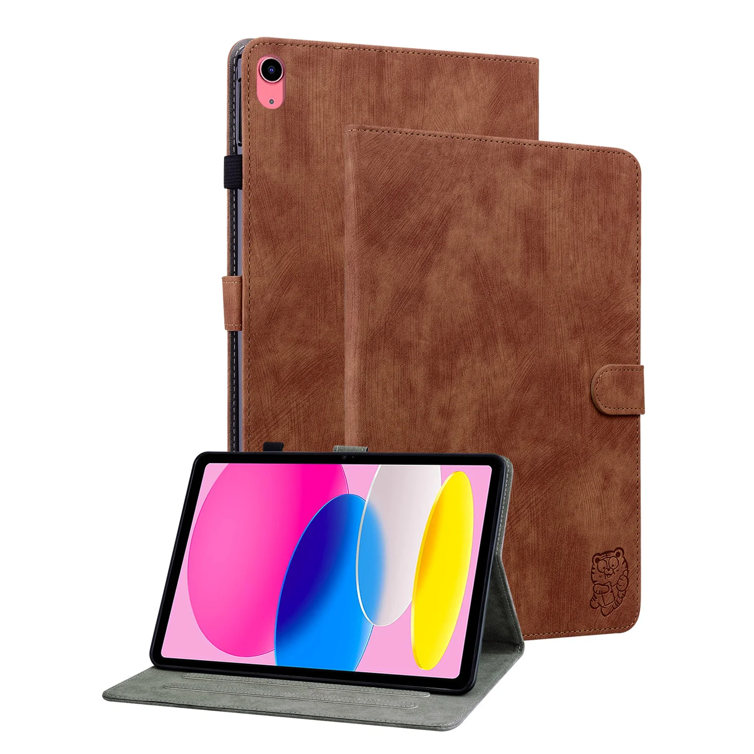 Luxury PU Leather Case Universal for Apple iPad 11inch 11th 10.9 10th Generation TPU Back Adjustable Stand Cover ipad case,tablet case