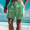 Simple Surfer Pattern Board Shorts Fashion Trend Surfing Enthusiasts 3D Printed Beach Short Casual Oversized Swim Trunks For Men 4