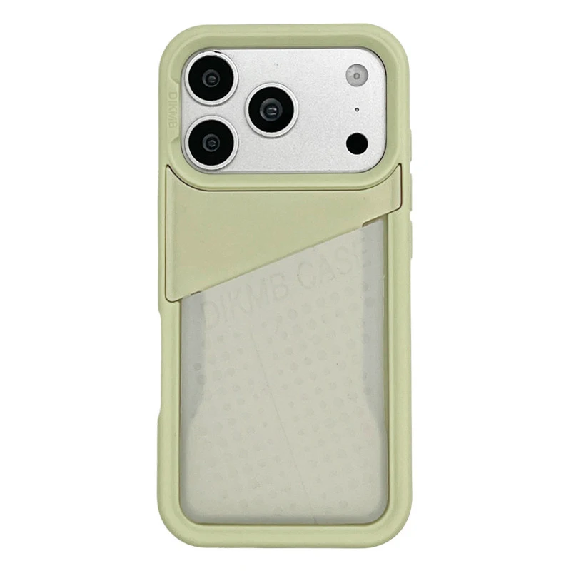 Stylish Creative Card Holder Bag Phone Case with Large Pocket Storage Back Cover