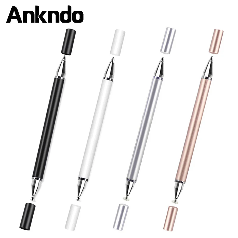 Стилус ANKNDO 2 в 1 для iOS Samsung Xiaomi Android смартфонов карандаш планшет рисования
