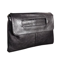 Sac de soirée à la mode, élégant et exquis, pochette vintage en cuir PU, sac à main à bracelet de grande capacité, portefeuille pour femmes envelo 6