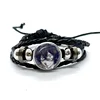 Creative Cartoon Character Osamu Nakahara Dazai Chuya Bracelets Art Multilayer Braided Bracelets Bangles Handmade Jewelry Gifts 5