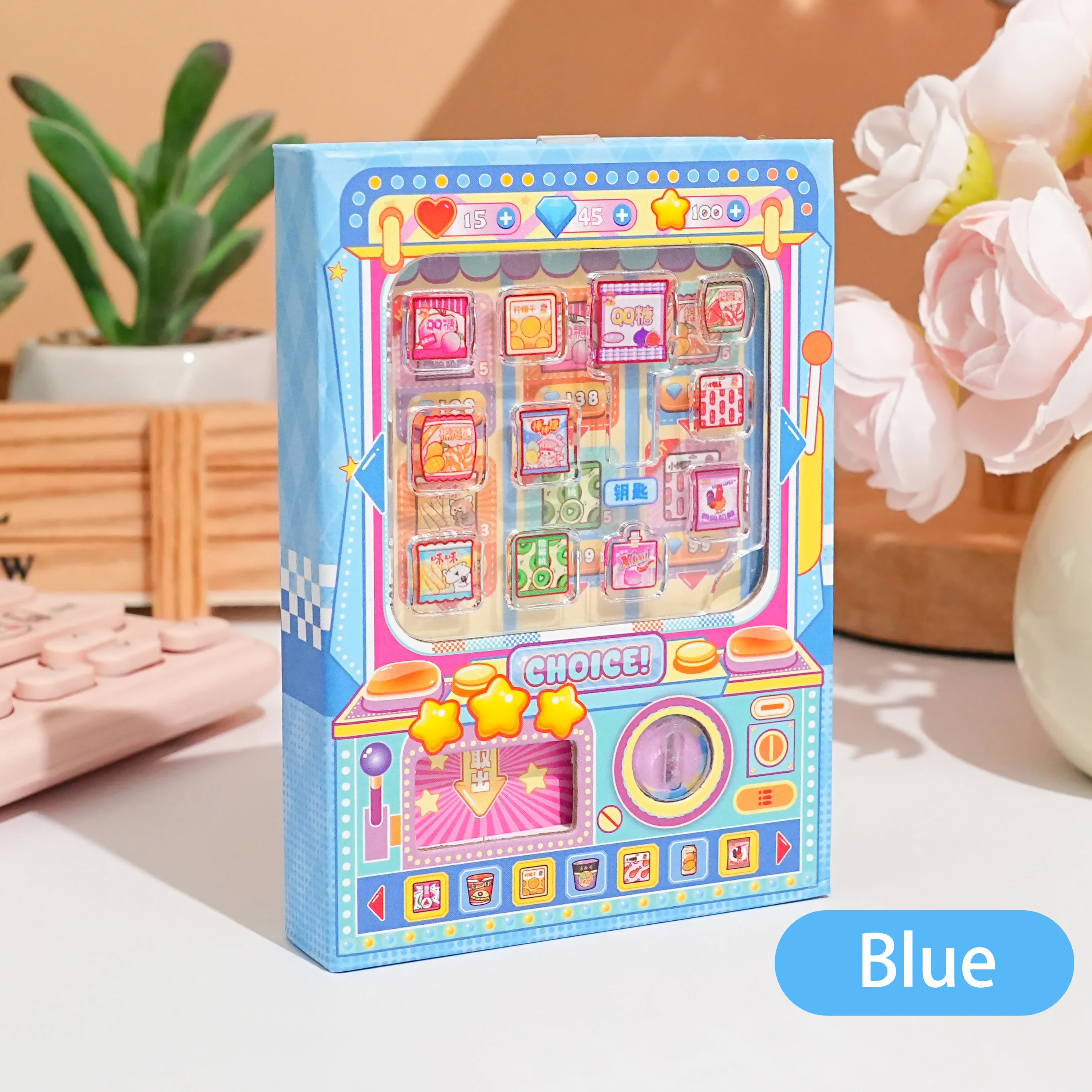 Portable Pocket-Sized Colorful Snack-Themed Notebook with High Aesthetic Appeal
