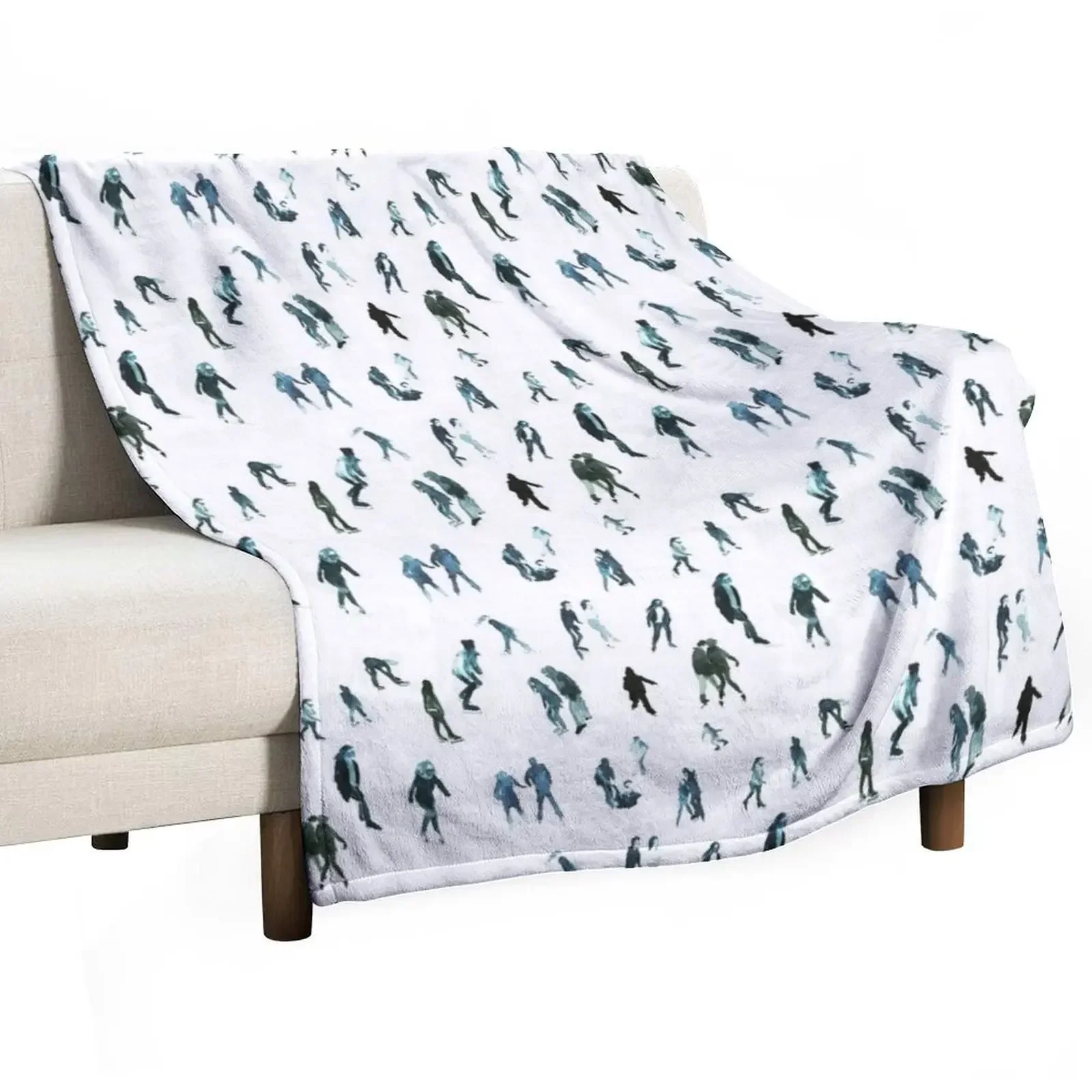 

Ice skaters Throw Blanket Weighted Thins Beautifuls Blankets