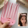 3/6Teeth Lazy Fluffy Hair Roots Clips Comb Hairs Styling Curling Barrel Portable Korean Hairpin Volumizing Wind Sculpting Comb 4