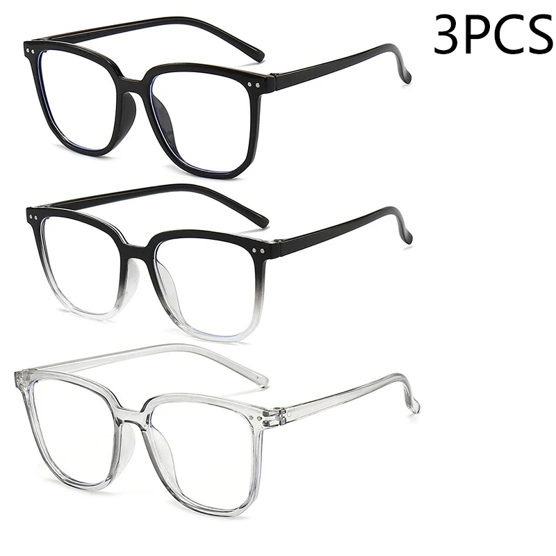 Retro Chic Women's Anti-Blue Light Glasses with Classic Eyeglass Frame